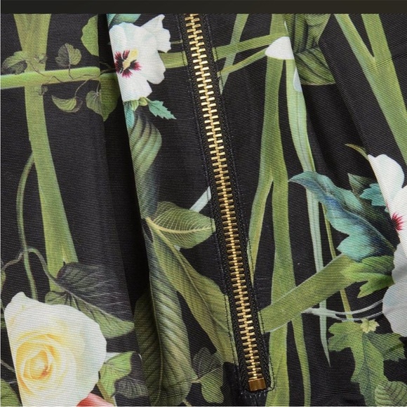 NWT Ted Baker floral Emmalin midi full skirt size US 4 - Picture 4 of 5